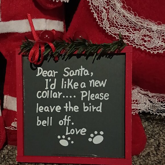 Holiday Cat Ornaments Set of 5 EUC - Picture 3 of 6